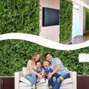 Ver mais imagens de 11 Folhagem Artificial Premium para Parede Verde Placa Jardim Vertical e Decoração Alto Padrão