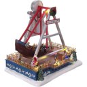 Ver imagem 4 de Barco Natal Viking Vila Natalina Parque Diversao Papai Noel Enfeite Movimenta Som Luzes Led Festa Fi