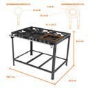 Ver imagem 2 de Fogao 6 Queimadores 3 Simples 3 Duplos Pmsd-63 S/forno - Progas