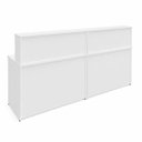 Ver imagem 4 de Conjunto 2 Balcões de Atendimento e Recepção Comercial 140x60cm para Loja, Comércio e Escritório