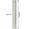 Barra Roscada Zincada Unc Ciser 1/2 X 1mt - 3
