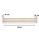 Ver imagem 3 de 2 Prateleiras Dulce para banheiro - MDF 40 x 10 cm