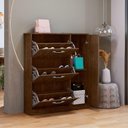 Ver imagem 4 de Sapateira Atlas 4 Portas 1 Prateleira 100cm MDP Malbec Framar