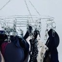 Ver imagem 6 de Mini Varal De  Roupas Intimas 100% Inox 20 Clipes