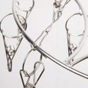 Ver imagem 3 de Mini Varal De  Roupas Intimas 100% Inox 20 Clipes