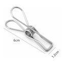 Ver imagem 5 de Mini Varal De  Roupas Intimas 100% Inox 20 Clipes