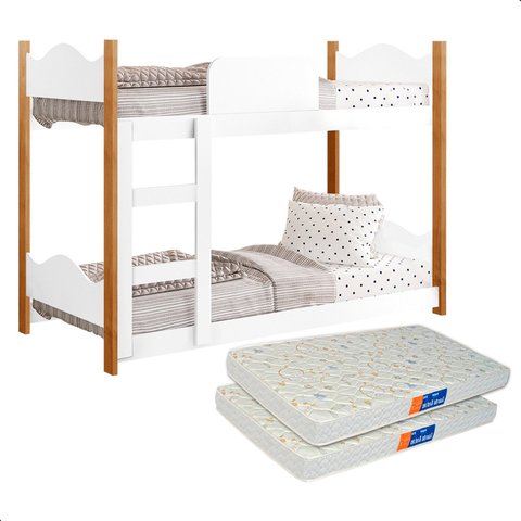 Beliche com 2 Colchões Infantil Encanto
