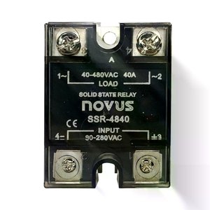 Relé de Estado Sólido Ssr-4840 40a 480v - Controle 90-280vca