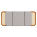 Ver imagem 2 de Cabeceira Estofada C/ Tela 170cm - Freijo/liso Dalla Costa