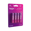 Ver imagem 1 de Pilha Recarregável Aa 2500mah Elgin