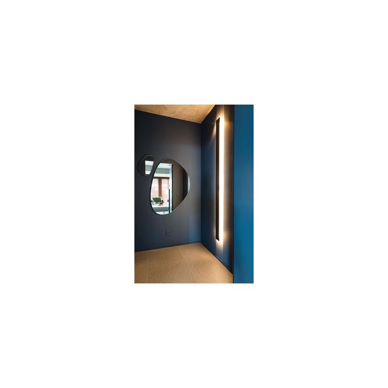 Espelho Decorativo Orgânico Lapidado 60x80cm Woodglass orgânico 60x80cm