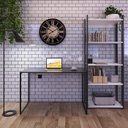 Ver imagem 5 de Escrivaninha De Escritório Estilo Industrial 1,20m ClickForte Mesa Para Escritório Estilo Industrial