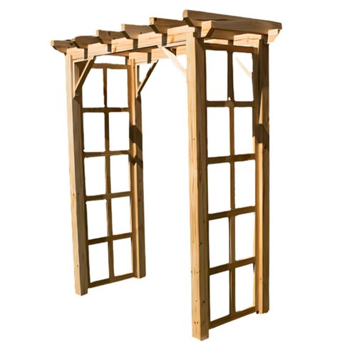 Pergolado de Madeira 1,75x0,90 Metros - Modelo Pinot Noir - Pensemadeiras - Única Único