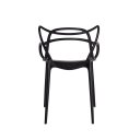 Ver imagem 4 de Conjunto 2 Cadeiras Allegra Preto em Polipropileno