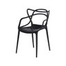 Conjunto 2 Cadeiras Allegra Preto em Polipropileno - 5