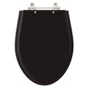 Ver imagem 1 de Tampa de Vaso em Mdf Alpinia Preto para Bacia Fiori