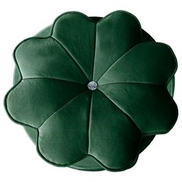 Puff Decorativo Floratta Veludo Verde - Speciale Home - 3