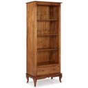 Ver imagem 1 de Estante Linz Pés Luis Xv 205 X 90 X 40 Cm (a X L X P) - Cor Imbuia Glazer