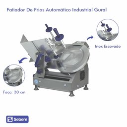 Cortador Fatiador de Frios Gural Mxt30 Semi-automático - 2