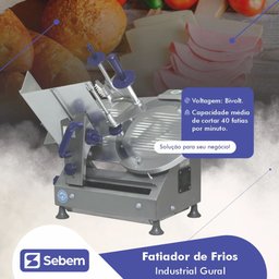 Cortador Fatiador de Frios Gural Mxt30 Semi-automático - 3