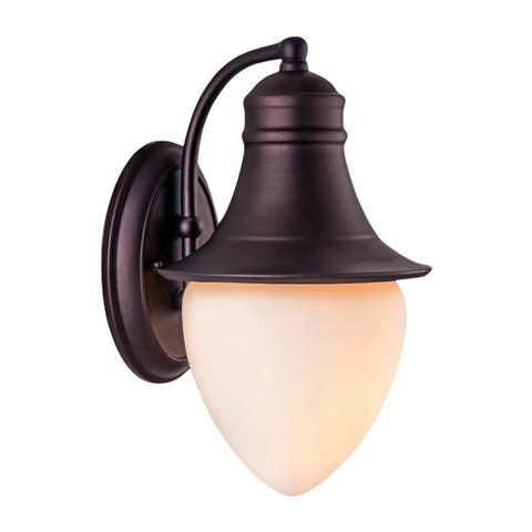 Arandela Colonial Real Bronze 30cm 1e27 Ip43 Galaxy Led