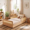 Ver imagem 1 de Cama Infantil Reversível Crescer Casatema MadeiraOriginals Marrom/Carvalho