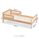Ver imagem 5 de Cama Infantil Reversível Crescer Casatema MadeiraOriginals Marrom/Carvalho