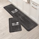 Ver imagem 1 de Kit Tapete de Cozinha 2 Peças Home