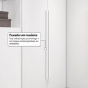 Ver imagem 5 de Guarda-Roupa Casal Modulado Andorra 6 Portas 6 Gavetas Branco - Pnr Móveis