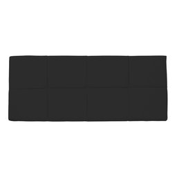 Painel Cabeceira Casal 1,40cm Preto - 2
