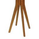 Ver imagem 4 de Mesa Bistrô Sevilha 4 Lugares Quadrada MDF Amêndoa e Preto Decorise