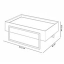 Ver imagem 6 de Kit Aparador e Mesa de Centro para Sala de Estar Pés Industrial Malika D05 Bali - Lyam Decor