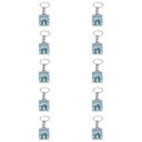 Ver imagem 1 de Kit Combo 10 Chaveiro Santa Nossa Senhora Das Graças