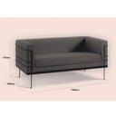 Ver imagem 2 de Sofá 2 Lugares Le Corbusier