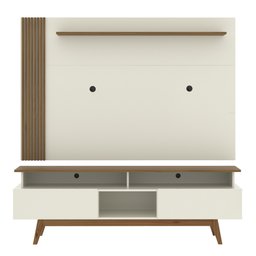 Rack com Painel Ripado para Tv até 70 Polegadas 2 Gavetas Grécia 180cm - 6