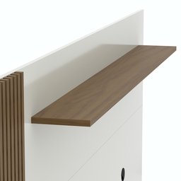 Rack com Painel Ripado para Tv até 70 Polegadas 2 Gavetas Grécia 180cm - 7