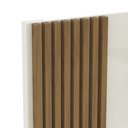 Ver mais imagens de Rack com Painel Ripado para Tv até 70 Polegadas 2 Gavetas Grécia 180cm