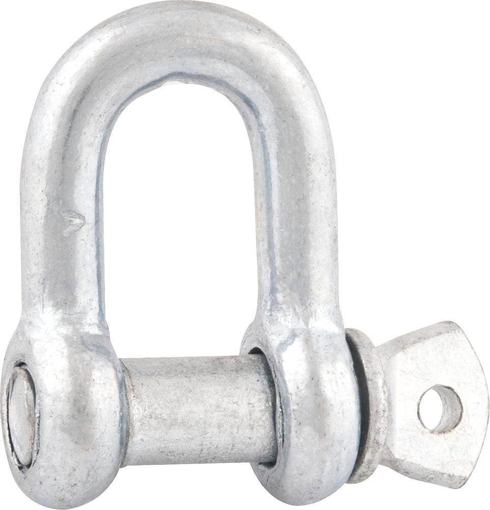 Manilha para cabo de aço 7/8" reta leve galvanizado - Vonder