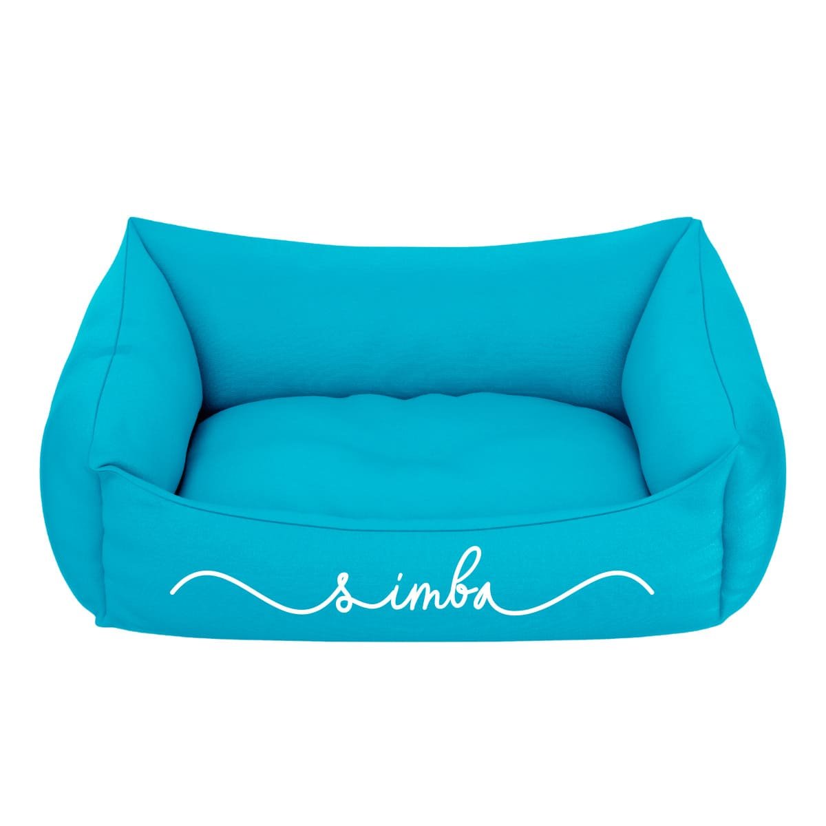 Cama Pet Para Cachorro E Gato Pequeno Azul Simba:Azul
