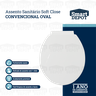 Assento Vaso Sanitário Deca Oval Convencional Plus Smart Depot Fechamento Soft Close Branco - 2