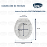 Assento Vaso Sanitário Deca Oval Convencional Plus Smart Depot Fechamento Soft Close Branco - 4
