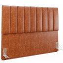 Ver imagem 2 de Cabeceira Cama Box Casal King 195 cm Dália W01 Courissimo Camel - Lyam Decor