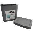 Ver imagem 4 de Kit Dispenser de Detergente 650ml Lixeira de Pia Trium 4,7l ou Chumbo Organizador Casa Cozinha