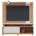 Ver imagem 1 de Rack Bancada Jurerê 1.8 com Painel Suspenso Extensivo Leme Freijó Off White Matte - Colibri