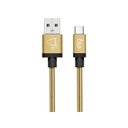 Ver imagem 1 de Cabo Usb-c Elg Inxc10gd 3a 15w (1 Metro) Dourado
