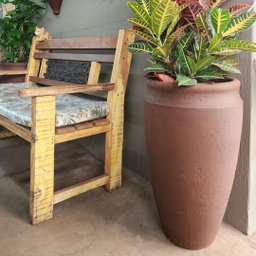 Vaso Antique 44 Aço Corten Jvaqac44 - Japi - 1