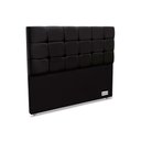 Ver imagem 1 de Cabeceira Cama Box Estofada Piave Veluto Queen - Suede Preto - Ortobom