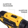 Parafusadeira e Furadeira a Bateria 12v sem Fio Bivolt Hw1045 Hawk - 7