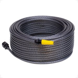 Mangueira de Jardim 50m Slim com Esguicho Reforçada Flexível:cinza Escuro