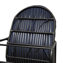 Ver imagem 5 de Cadeira Balanço Sossego Almofada Impermeável Pés C/ Proteção:azul Marinho Noite